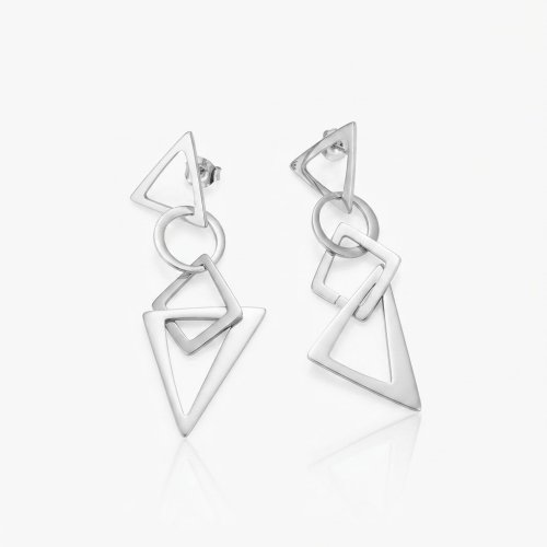 Aretes triángulo 