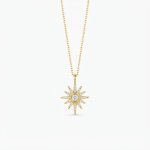 Collar estrella perlitas