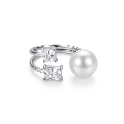 Anillo perla mediana 