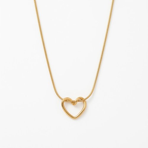 Collar corazón sencillo 