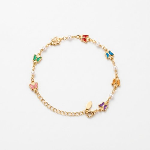 Pulsera mariposas colores 